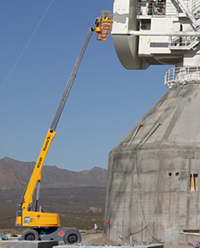 بالابر تلسکوپی